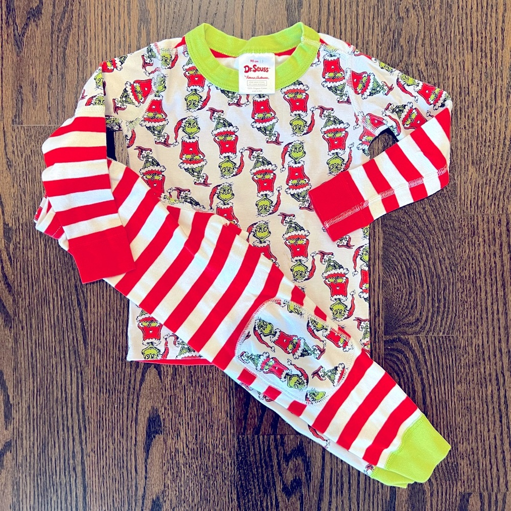 Hanna Andersson Grinch Holiday Pajamas